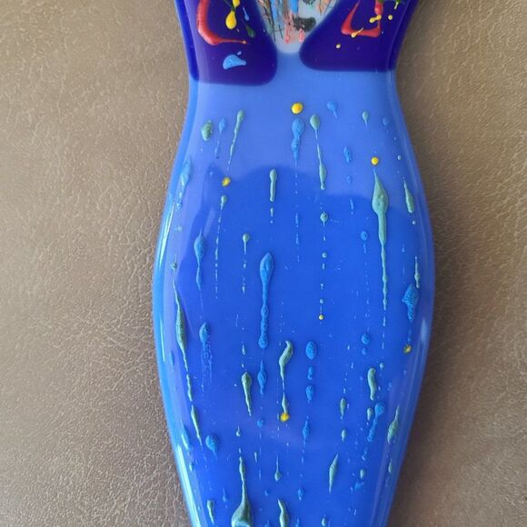 Vanity Mirror Handcrafted Handheld Lovely Moon Goddess One Of A Kind OOAK Art - Picture 5 of 16